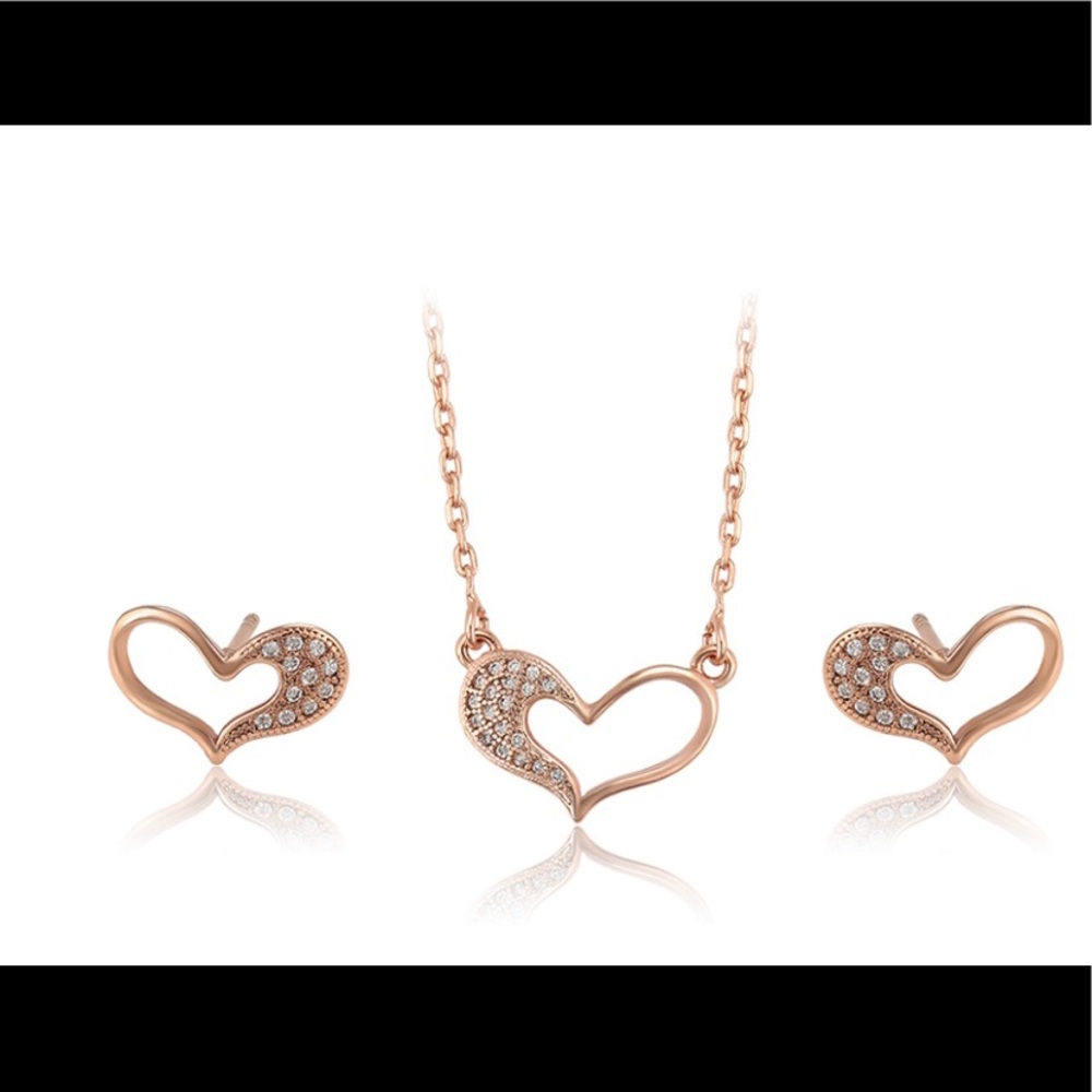 Elegant rose gold set!!!